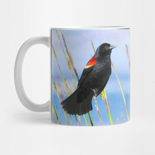 Summer Red Winged Blackbird Mug